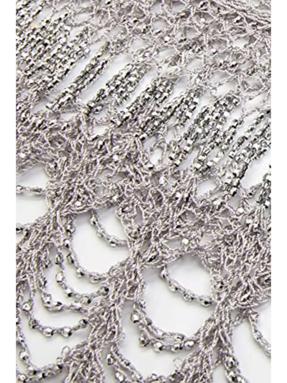 1920s Beaded Shawl Wrap Evening Cape Flapper Cover Up Vintage Style One Size